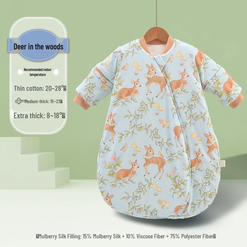 Warm Autumn/Winter Newborn Sleep Bag, Anti-Kick, A-Class Swaddle for Startle Reflex