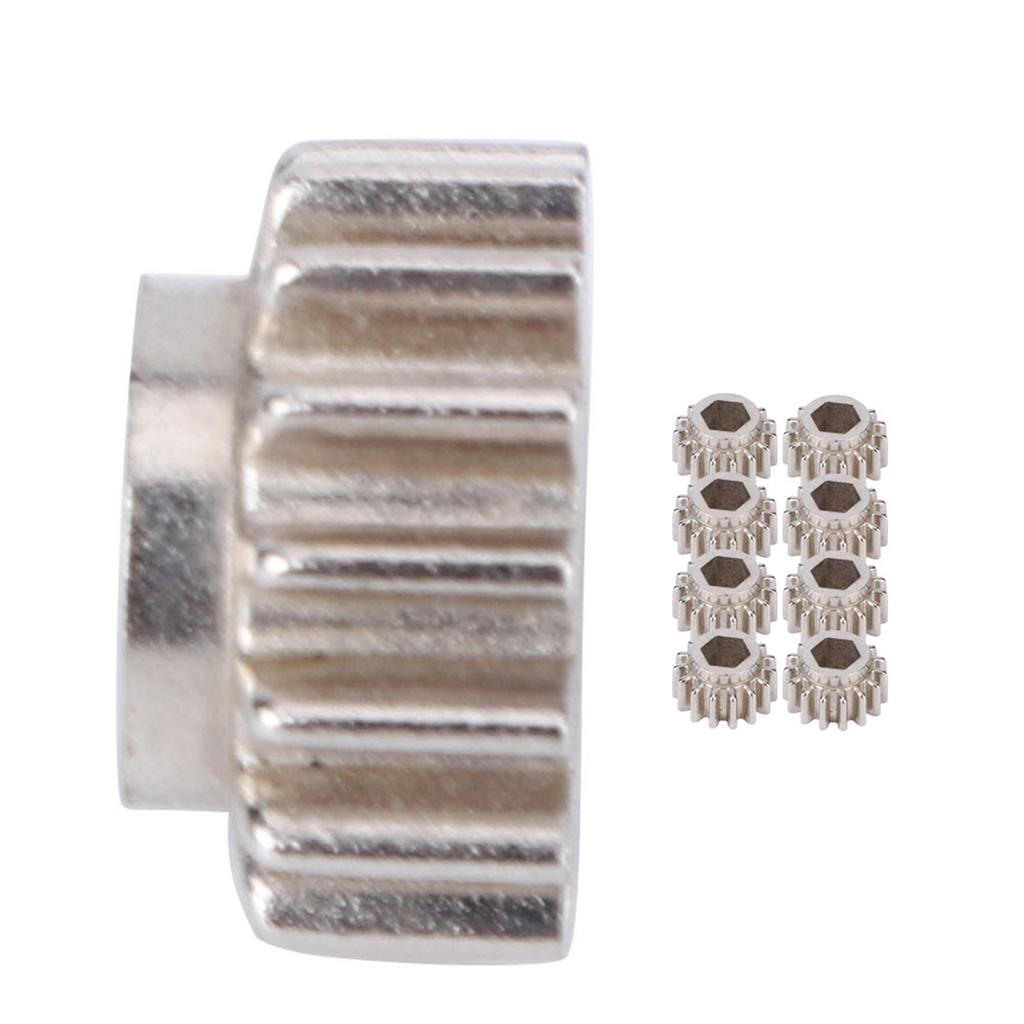 Meccaniche OpenGear per Chitarra Ingranaggi Esagonali Bloccaggio Pioli di Montaggio Strumento per Strumento Musicale(Argento 12 Pezzi)
