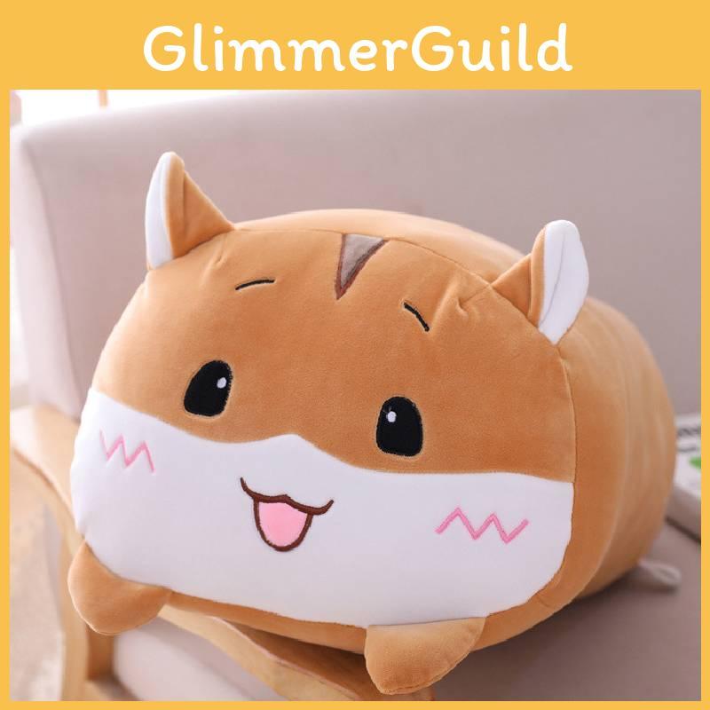 Cat Pig Corgi Panda Hamster Plush Toy Stuffed Doll Decoration Cartoon Kids Gift