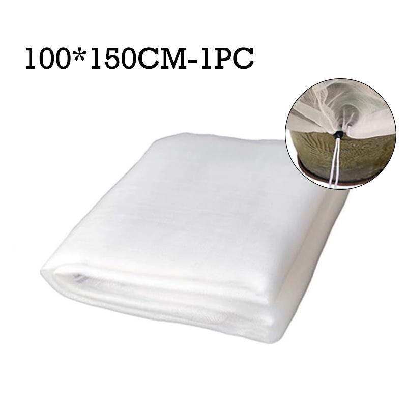 Sacchetto Rete con Coulisse per Piante da Giardino Protezione Insetti Copertura Rete Orto Frutta Controllo Parassiti Piante Rete Protettiva Anti-Uccelli