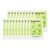 Airy Fit Sheet Mask Green Tea Refreshing & Hydrating Skin Soothing 20 Sheets Set