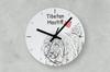 Tibetan Mastiff, Do khyi – Wall clock with a dog, shelf clock with a print | Art-Dog