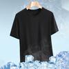 Men Athletic T-shirt Breathable Quick-Drying Summer Sports Tee Mesh Loose Fit T-shirt for Gym Outdoor Workout