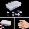 Bead Storage Box Large Capacity Multiple Compartments Transparent Design Rhinestones Painting Storage Container