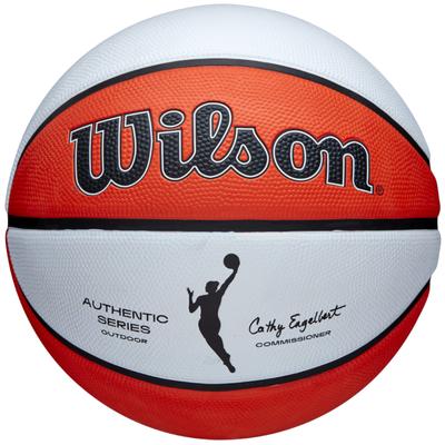 Wilson WNBA Authentic Series Outdoor Ball, Unisex pomarańczowa piłka do koszykówki