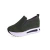 Women shoes ladies Flat Thick Bottom Shoes Slip On Ankle Boots Casual Platform Sport Shoes 2024