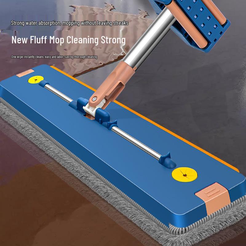Enhanced Home Rod Mop: Effortless, Hands-Free Cleaning for Large Areas