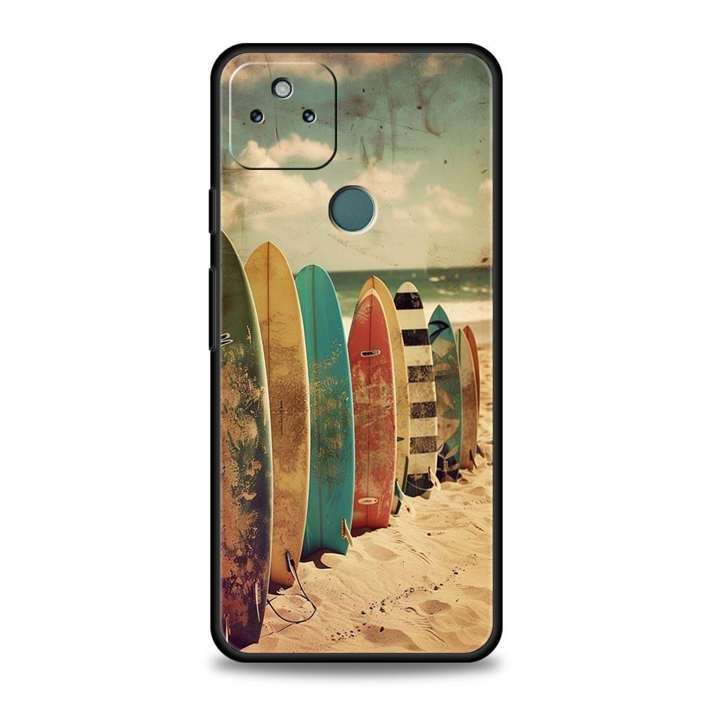 Summer Beach Phone Case Cover for Google Pixel 10 9 8 7 6 9A 8A 7A 6A Pro Shockproof Soft TPU 10 Pro XL Shell Fundas Capas Bags