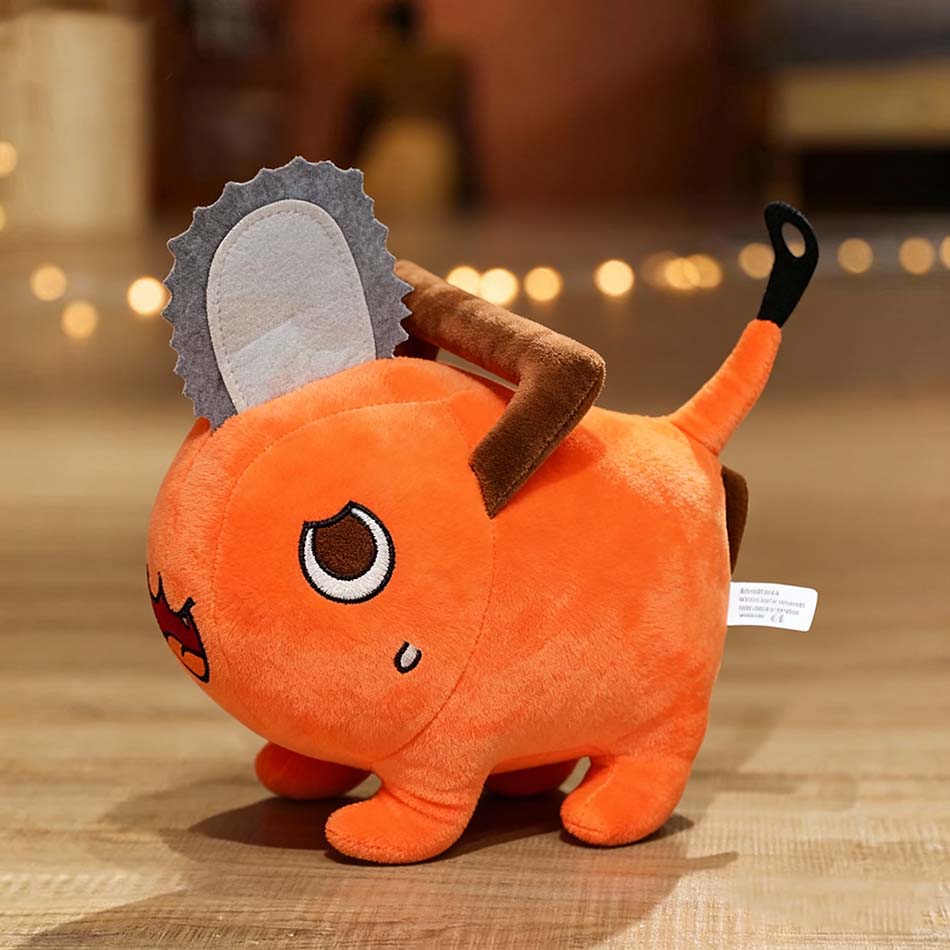 Neuer 25cm Pochita Plüsch Kettensäge Kettensägenmensch Plüschtier Niedliches Stofftier Cartoon Anime Weiches Spielzeug Kissen Für Kinder Weihnachtsgeschenke