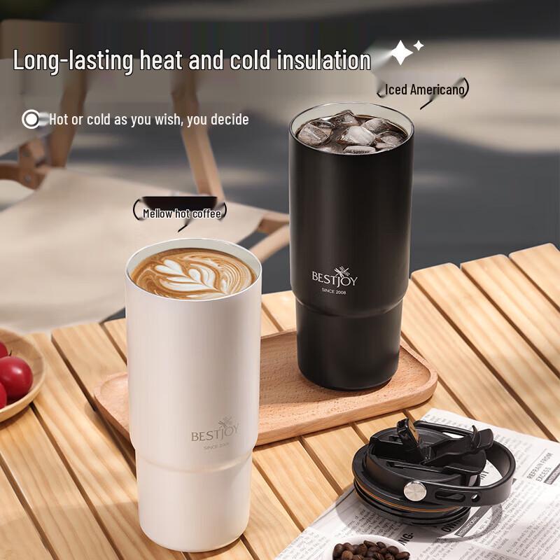 FUGUANG Portable Insulated Ceramic Lined Tumbler