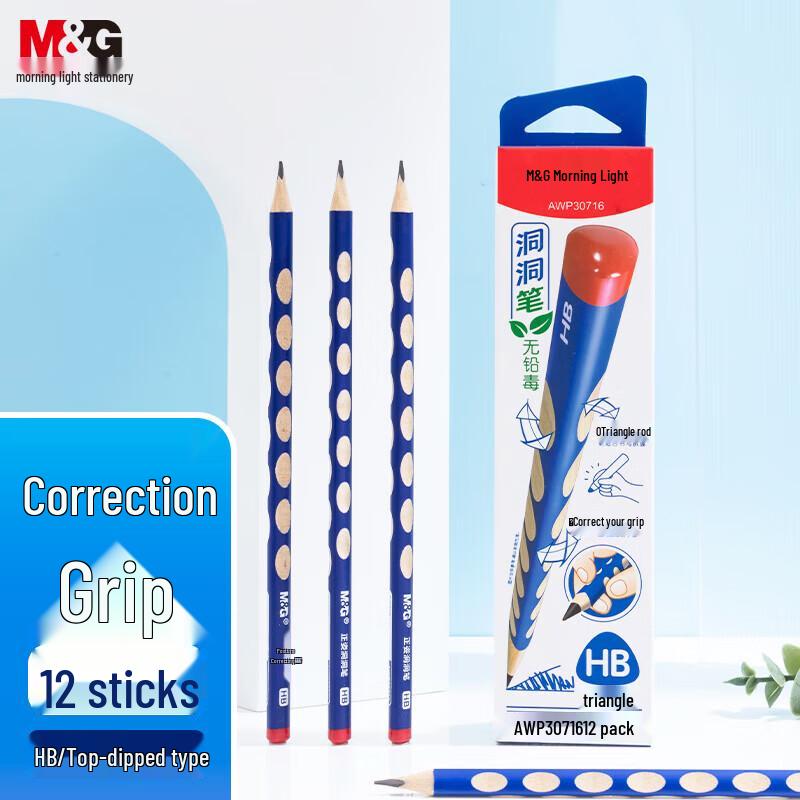

M&G HB Ergonomic Triangular Pencils (12-Pack)
