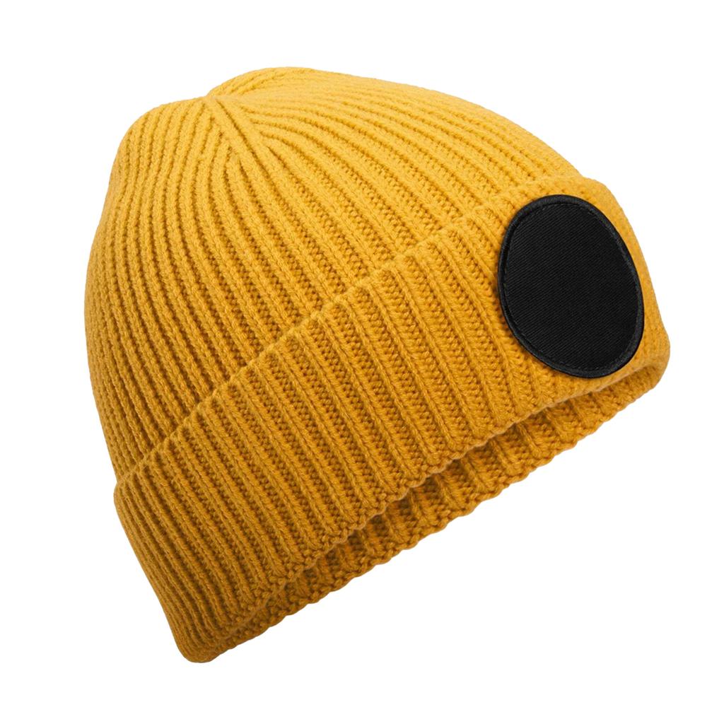 Beechfield Unisex Adult Fashion Circular Patch Beanie