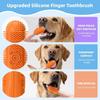 6pcs 360° Silicone Dog Toothbrush For Teeth Cleaning Dental Care