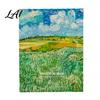 Thick Cardboard Photo Album Oil Painting Style Album Cartoon Slip-In Pocket Kids Memory Book Paper Easy Insert Cover Storage Transparent Sleeves