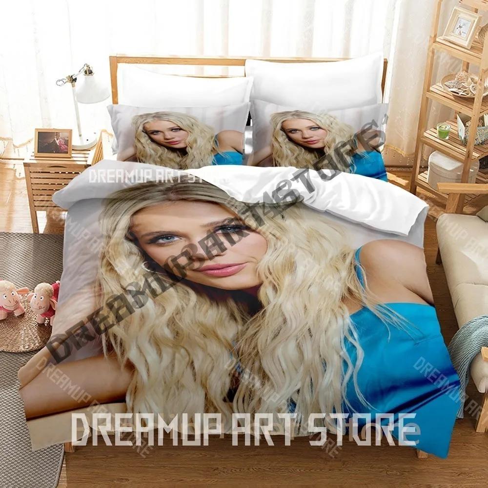 3D Print Megan Moroney Am I Okay Bedding Set Single Twin Full Queen King Size Bed Set Adult Bedroom Duvetcover Sets Anime B