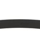 Dagseunamseongaegseseoli Black One Check Line Strap Cowhide Tab Belt Dbbe6F201Bk