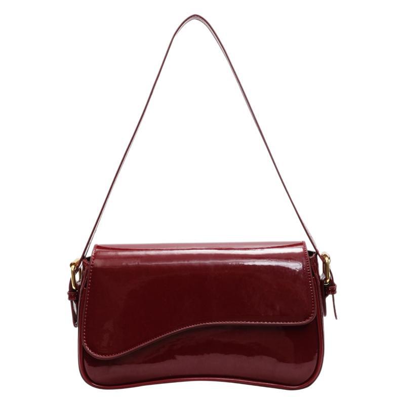 High-quality new clamshell magnetic buckle shoulder bag for work commuting fashionable and simple women's bag underarm bag oblique span portable