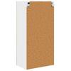 Hanging Cabinet with Door Artisan Oak and White 50 X 31 X 100 Cm