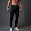 Summer Men's Black Slim Trousers Casual Business Ankle Length Dress