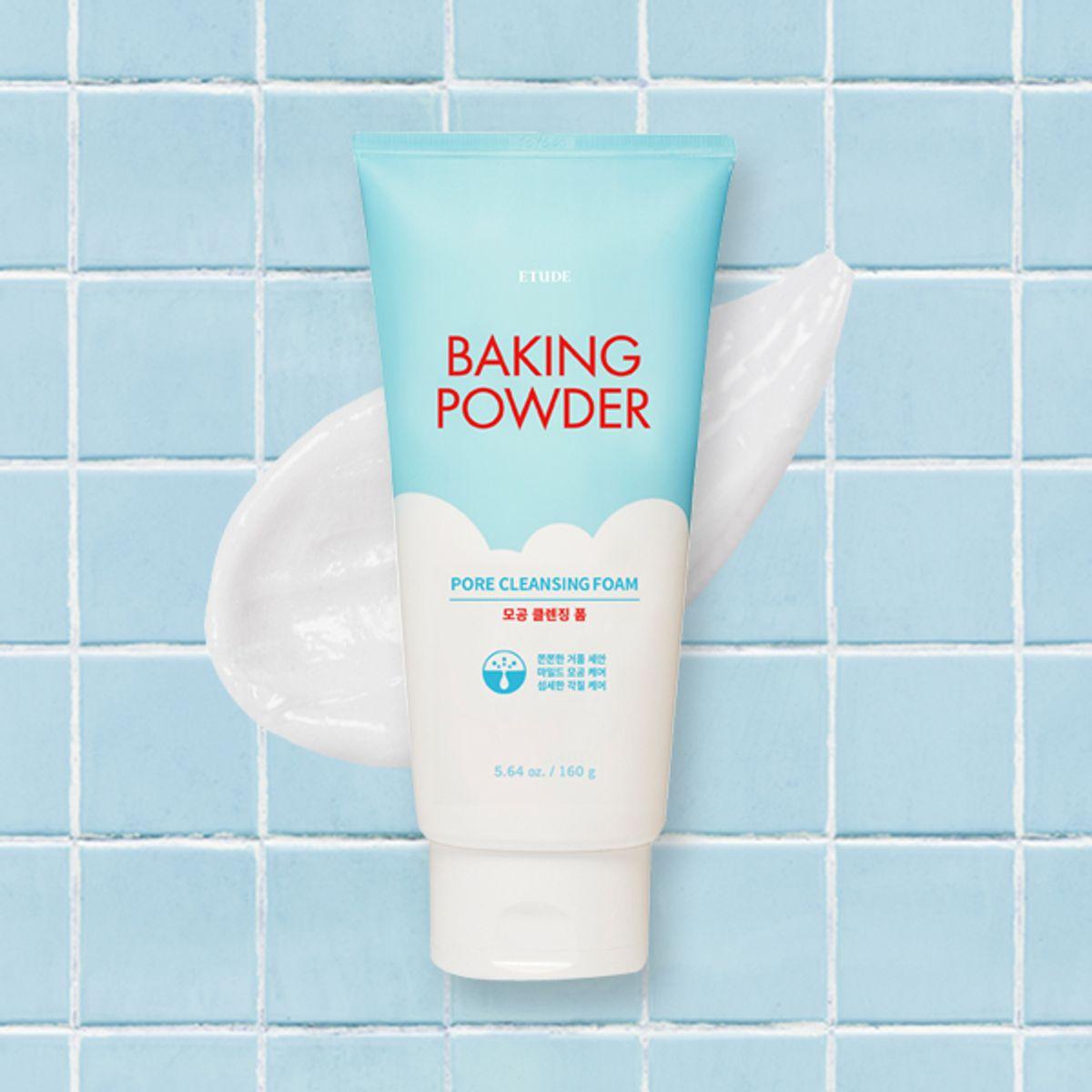 Baking powder pore cleansing foam