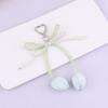 Handmade Pearl Tulip Keychain Car Keyring Heart Bag Charm Trendy Tulip Pendant  Women