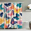 Vibrant Butterfly Shower Curtain Bath Decoration For Home Decorations