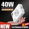 2800-9000K 40W LED Camera Light 4400mAh Rechargeable Video Light Photography Lighting Handle Camera Light Portable LED Lamp