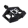 CRANK BROTHERS Double Shot 1 Pedals, Black/Black, 574674