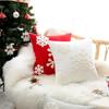 Christmas Throw Pillow Plush Cushion/ Pillow Cover for Sofa Living Room Decoration Nordic Pillowcases Home/ Bedroom Decor