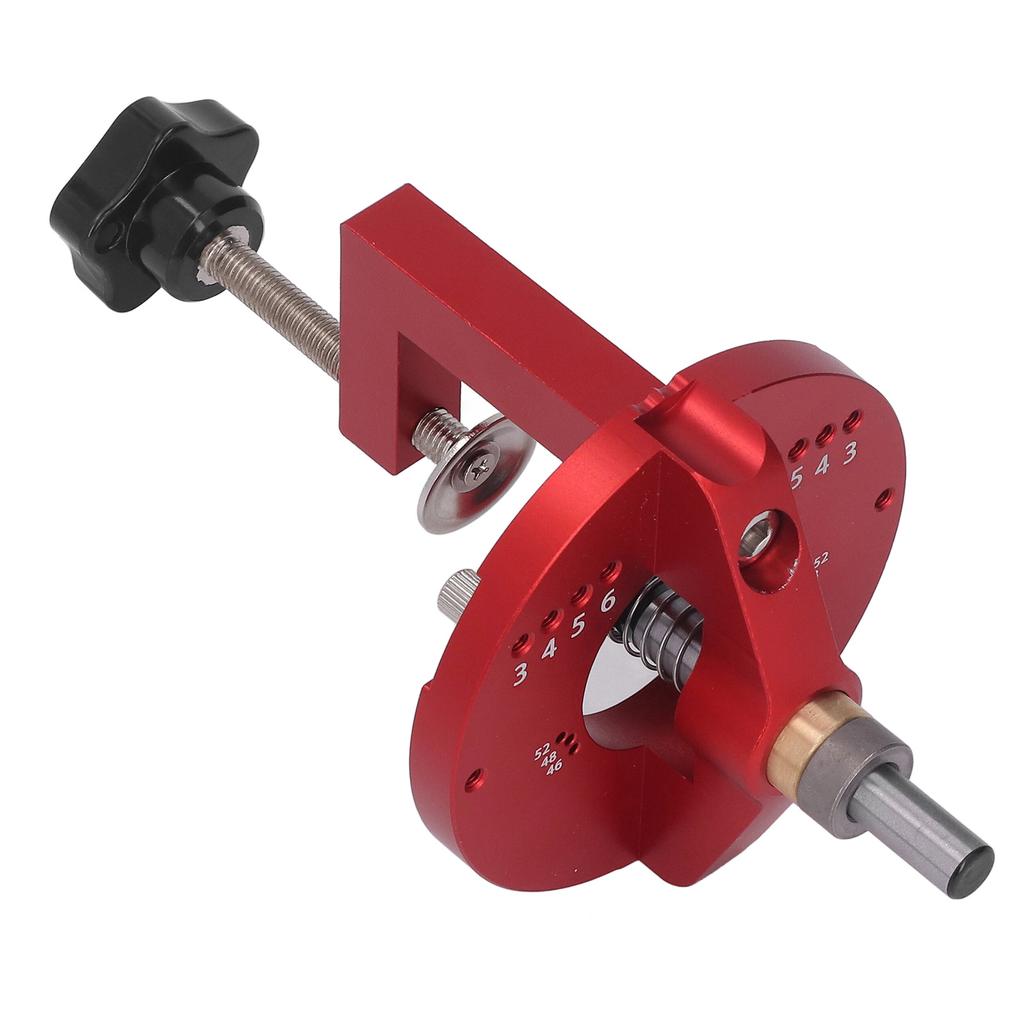 Hinge Drill Locator High Hardness Precise Hinge Hole Jig Practical Woodworking Hole Punch Jig Tool