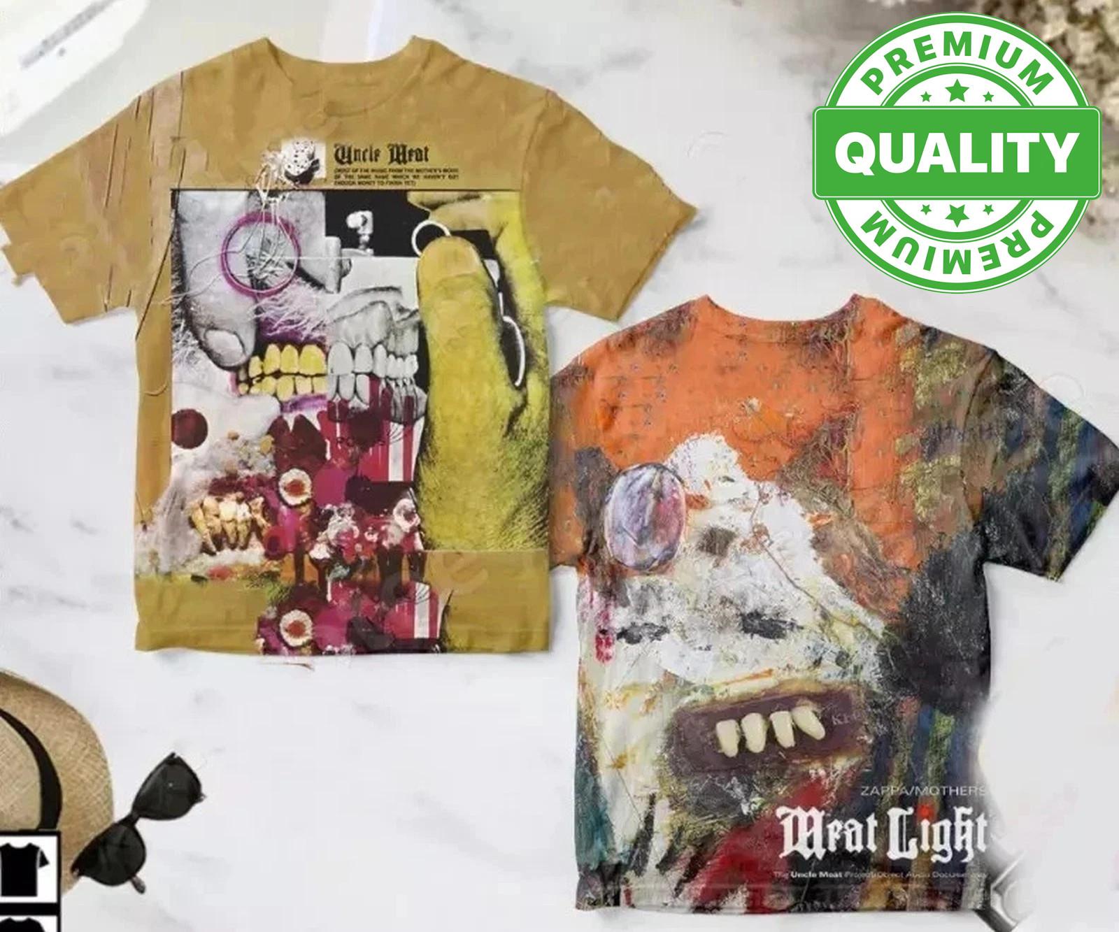 Frank Zappa Shirt The Mothers Of Invention Uncle Meat 3D AOP S-6XL E2119 S