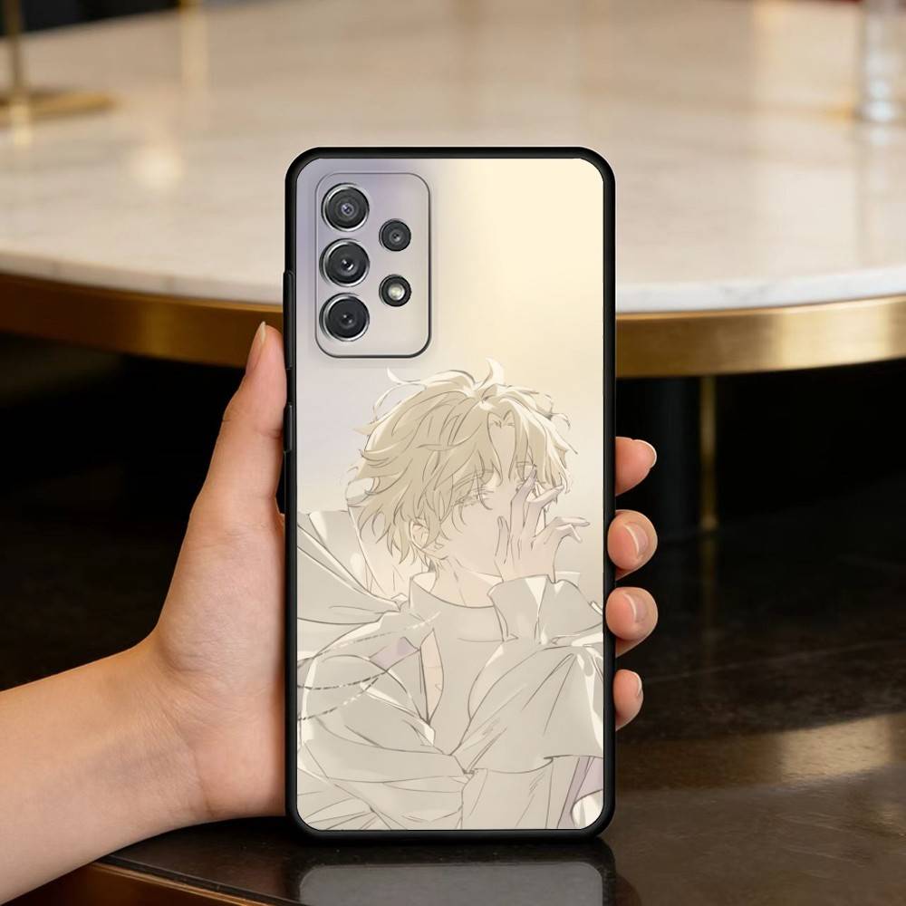 A-Alien S-Stage L-Luka Phone Case For Samsung Galaxy A73,A72,A71,A70,A53,A52,A51,Soft Silicone Black Cover