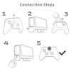 Official Plugs and Play Wireless Adapter for Controllers Delivering PC Connectivity Without Driver Installation