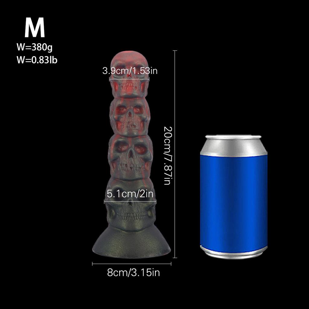 Halloween Pumpkin Skull Butt Plug Special-Shaped Alternative Back Court Men and Women Masturbation Climax Sex Toys