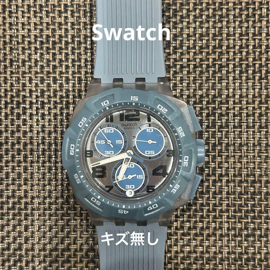Used [Working Product] Swatch Chronograph Diver Watch SCUBA