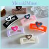 Elegant And Versatile Doweisi Simple Square Hair Clip For Women Perfect For Updos