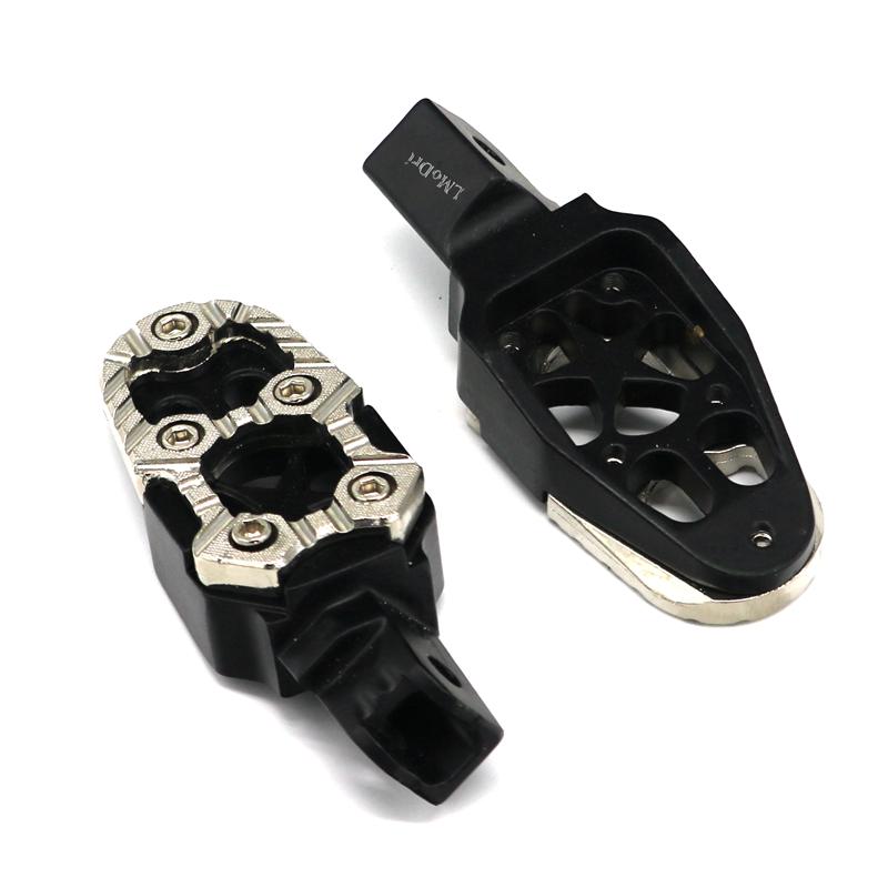 LMoDri 2 PZ/PAIO Spedizione Gratuita Poggiapiedi Moto Moto Fuoristrada Motorcross Pedane Pedali Modifica Universale