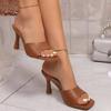 Sommer Damenschuhe Hohe Absätze Sandalen Rutschfeste Strandschuhe Damen Bequeme Outdoor-Sandalen Mode Leichte Schuhe mit Hohem Absatz