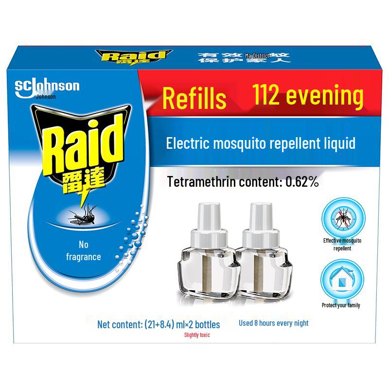 RAID Unscented Electric Mosquito Liquid Repellent