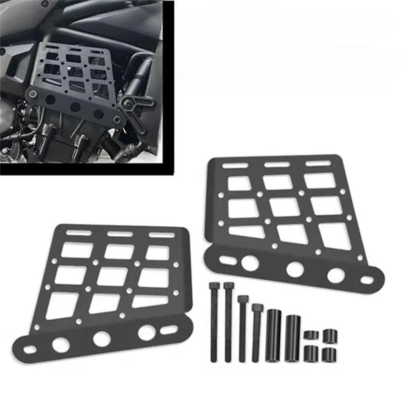 NEW-Motorcycle Left And Right Bag Brackets Side Bag Support For Eliminator 400 450 500 2025 2025 Front Bag Holder Hanging