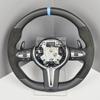 New Steering Wheel For Series E87 E83 E90 E91 E92 E84 E84 E70 E71 Upgrade Steering Wheel With Half Alcantara Suede.