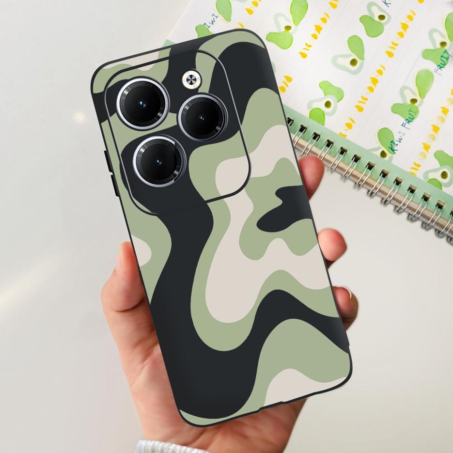 For Infinix Hot 40 Pro Case X6837 Cute Fashion Cover Soft Silicone Phone Case For Infinix Hot 40i Hot40 Pro Hot40i Fundas Bumper