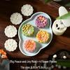 Mid-Autumn Mooncake Press - Flower Ice Skin Mold for Pastry & Mung Bean Cake
