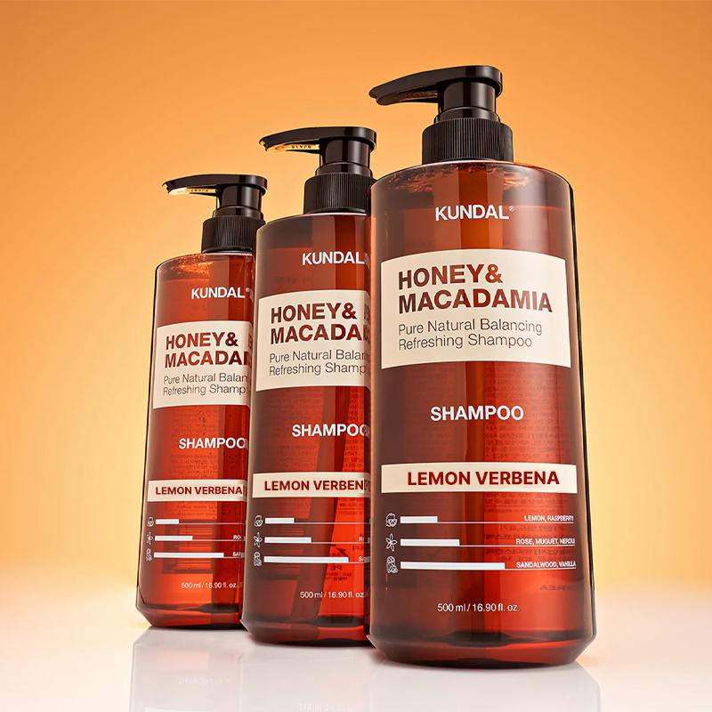 [KUNDAL] Honey & Macadamia Nature Shampoo #Lemon Verbena 500ml