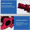 For ATV Quad Bike Motocross Moped Scooter Bike CNC Aluminum Parts 7/8" 22mm Universal Motorcycle Accelerator Throttle Twist Grip,Red.