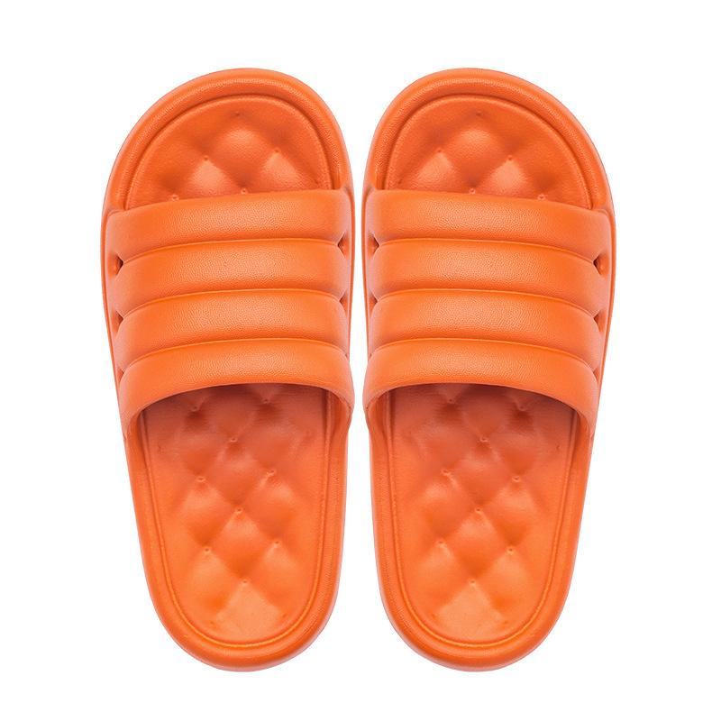 Fashion Women Thick Sole Soft Indoor House Slippers Women's Anti-slip Sandals Men Summer Platform Woman EVA Slides Shoes Bath