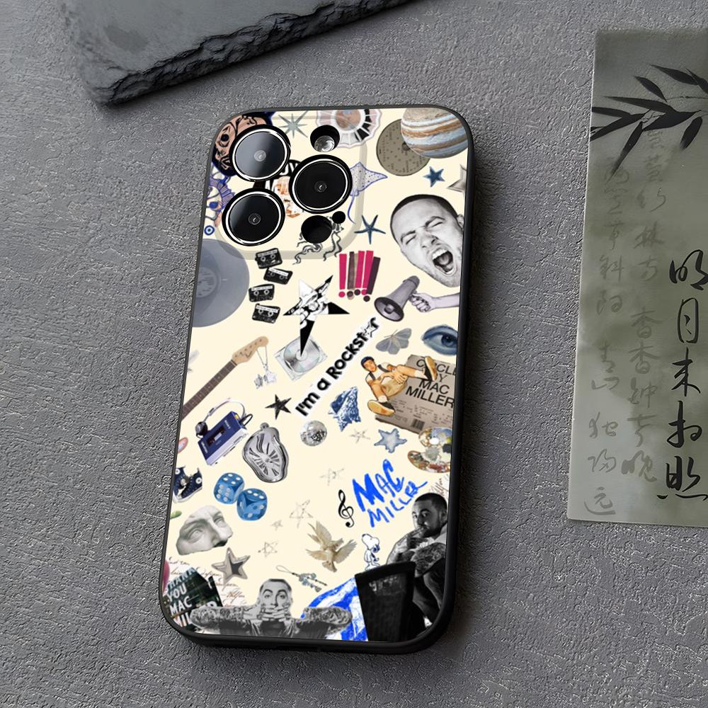 Singer M-Mac Millers Phone Case Funda For Iphone 13 17 16 11 15ProMax 14 12 Pro Xs Max Mini Xr X 7 8 6 6s Plus Covers