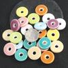 Fresh Large Hole Porcelain Donut Beads for DIY Bracelets