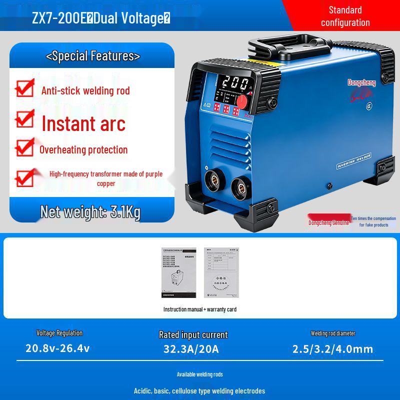 Electric Inverter DC Welder 220V/380V - Industrial Grade, Single/Three-Phase, Spot Welding Source