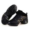 White Leather Jazz Dance Sneakers Women Soft Soled Teachers Dance Shoes Latin Practice Dancing Shoes